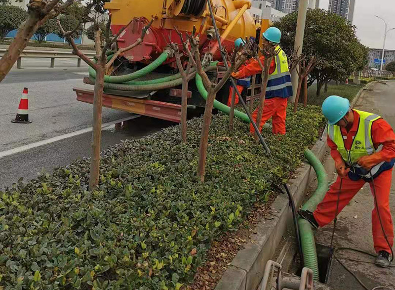 红山市政管道清淤